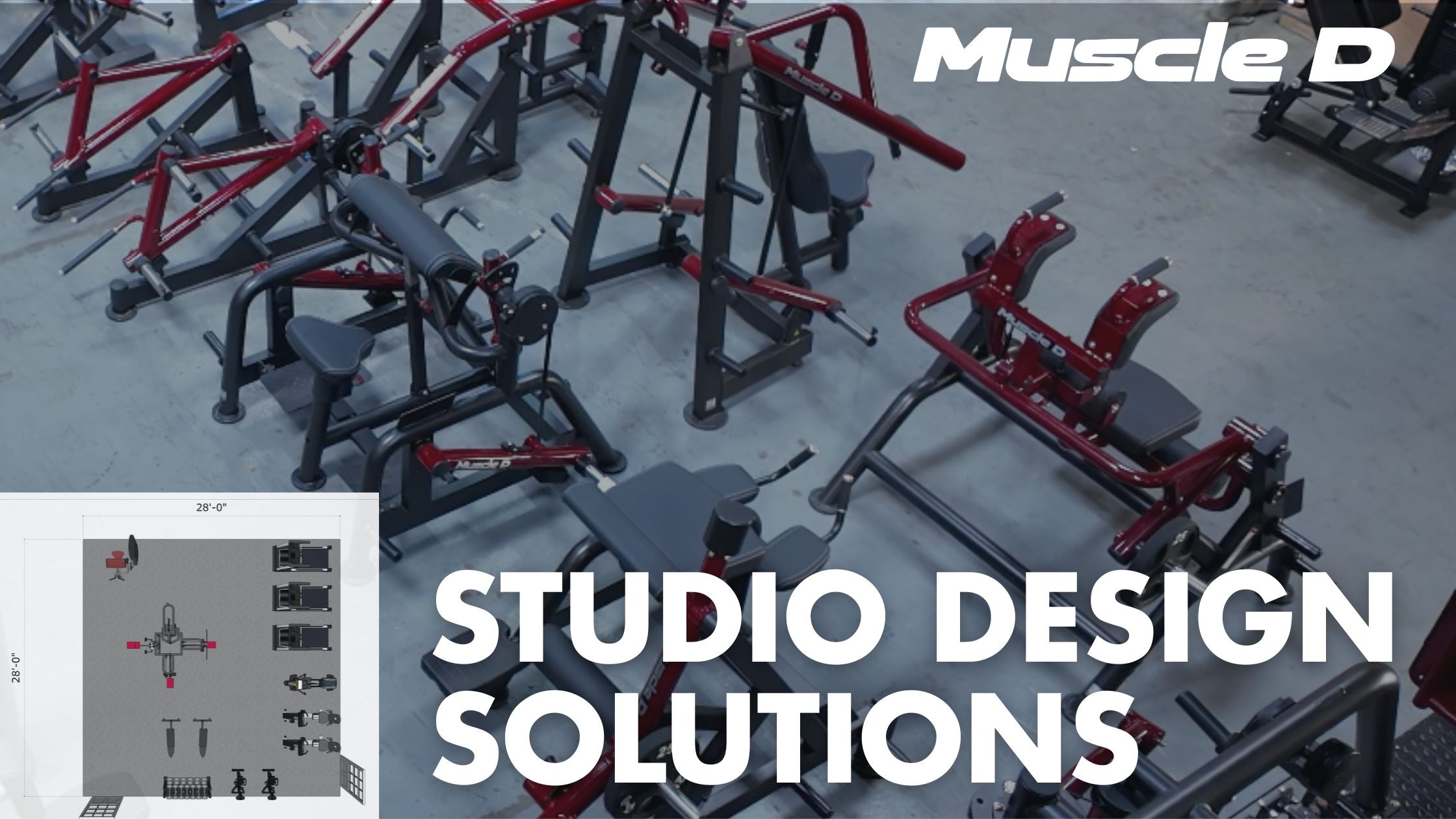 Studio Design Solutions | Boutique Gym Equipment by MuscleD