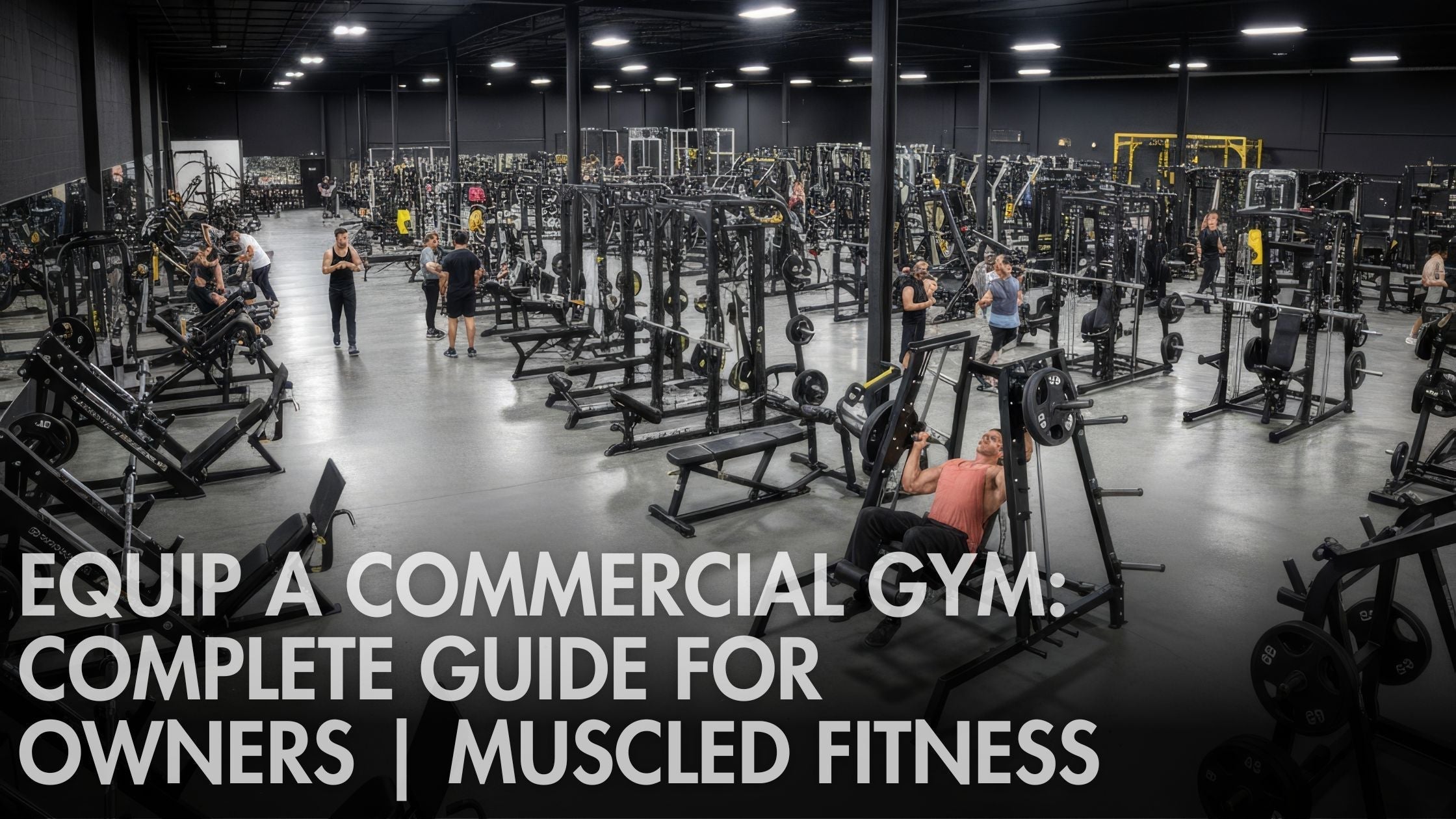 Equip a Commercial Gym: Complete Guide for Owners | MuscleD Fitness