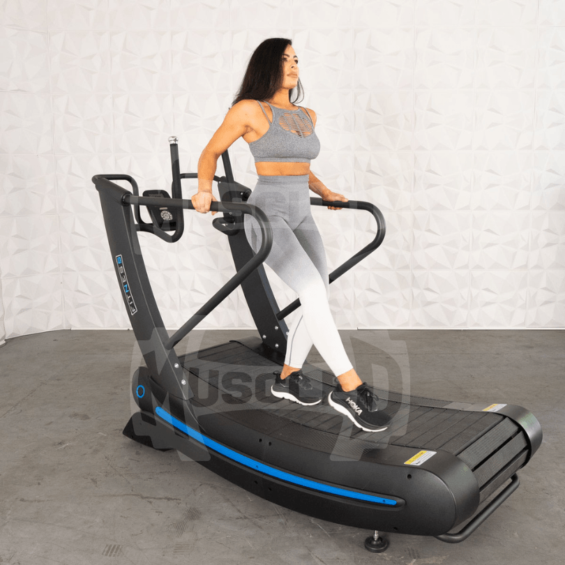 Commercial Self Powered Curve Treadmill - Muscle D Fitness - Standalone