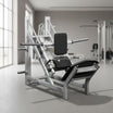 45 Degree Linear Calf Hack Machine - Muscle D Fitness - Integrated Storage