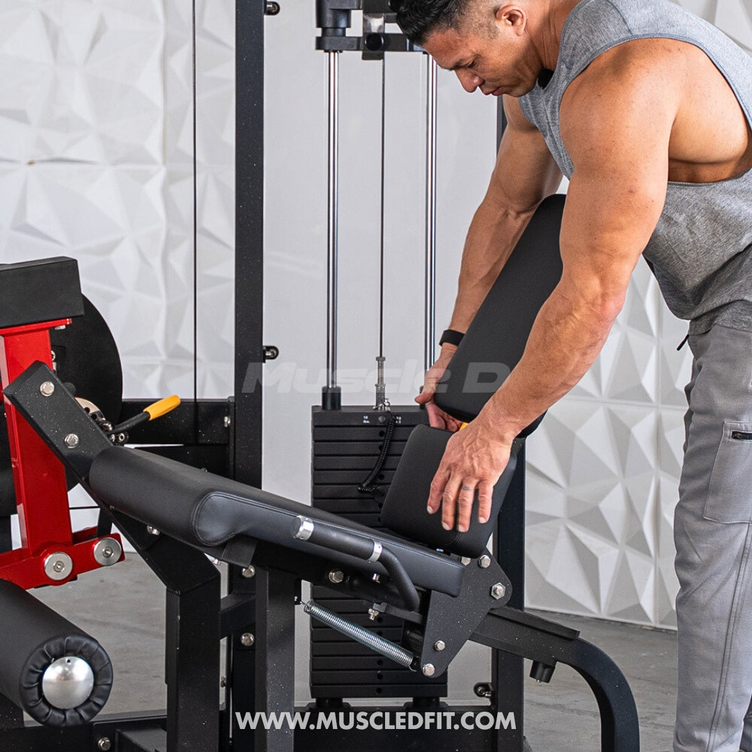Classic V2 Selectorized Leg Extension Machine – Muscle D Fitness