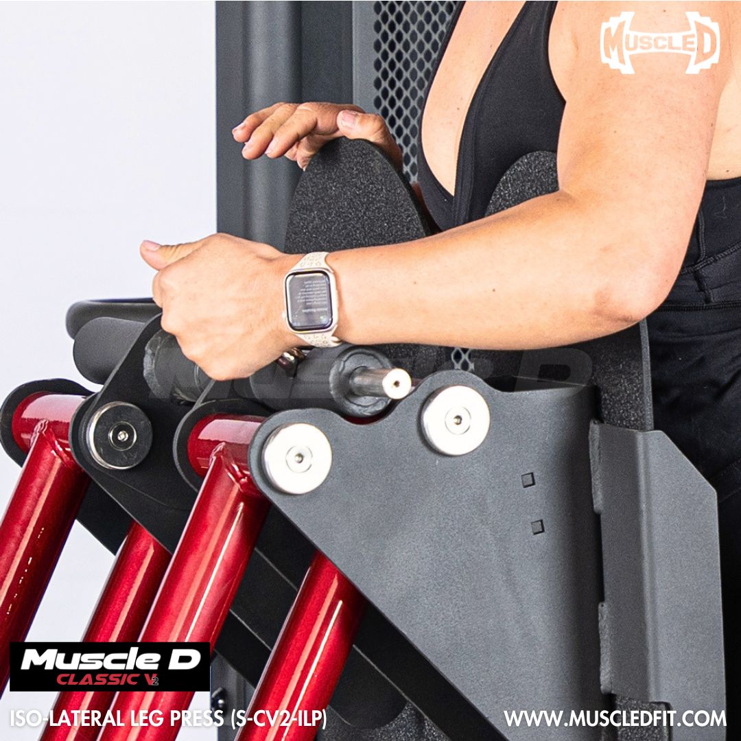 Lock or unlock foot plates (unilateral to iso-lateral)