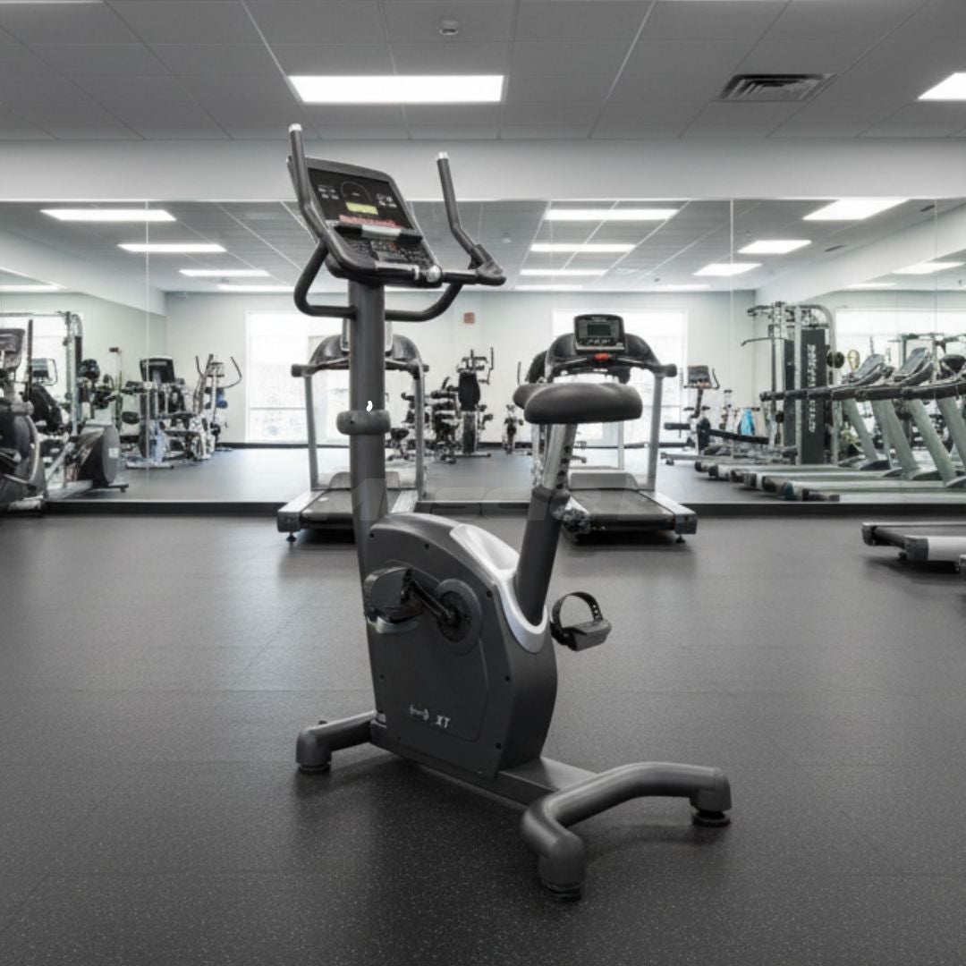 Bicicleta vertical comercial - Pantalla LED