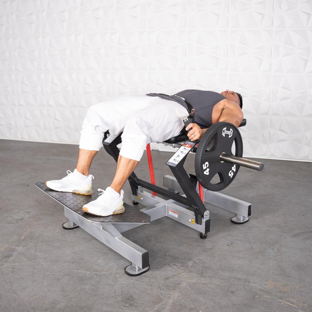 Excel Base Plate Loaded Hip Thruster - Muscle D Fitness - Leverage Glute Drive