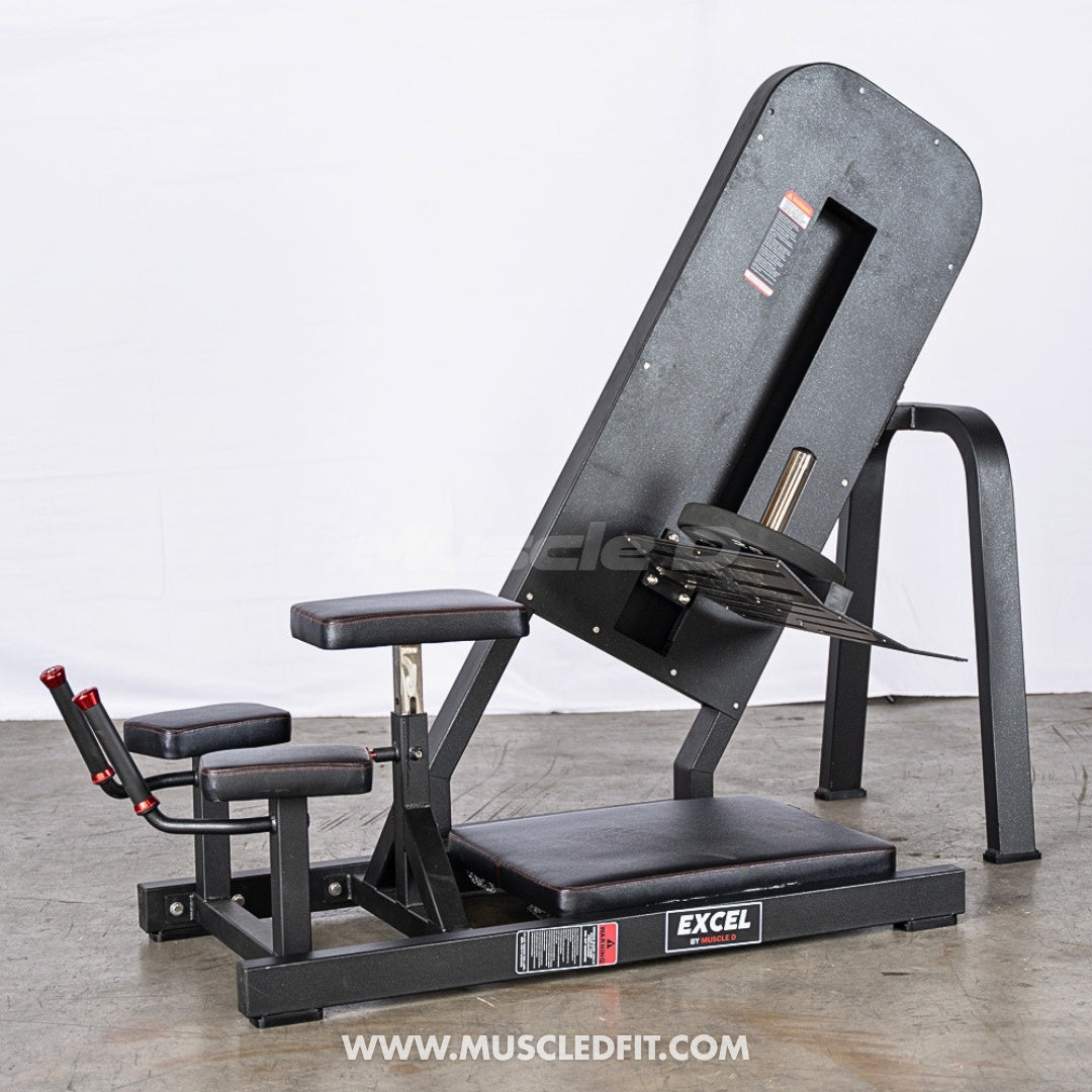 Excel Linear Bearing Glute Kick – Commercial Plate Loaded Glute Machine