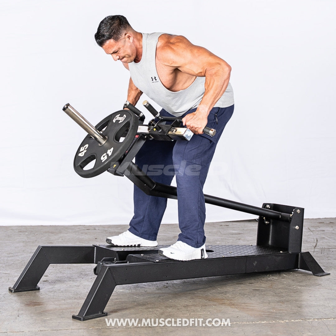 Excel Standing Multi-Grip T-Bar Row by Muscle D Fitness