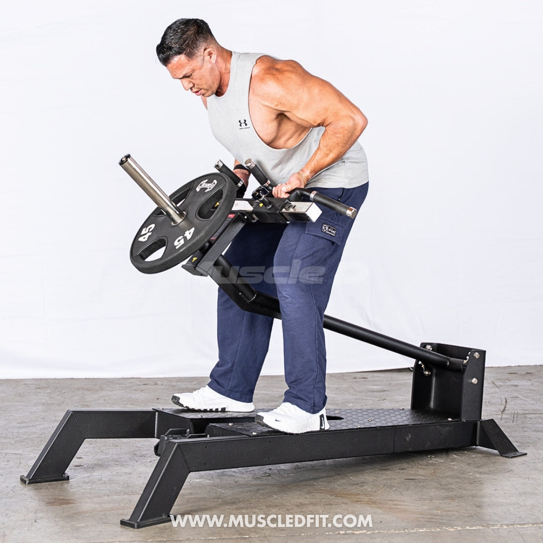 Excel Standing Multi-Grip T-Bar Row by Muscle D Fitness