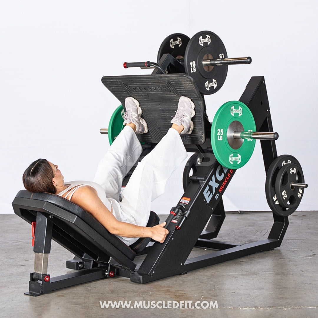 Prensa de piernas lineal Excel