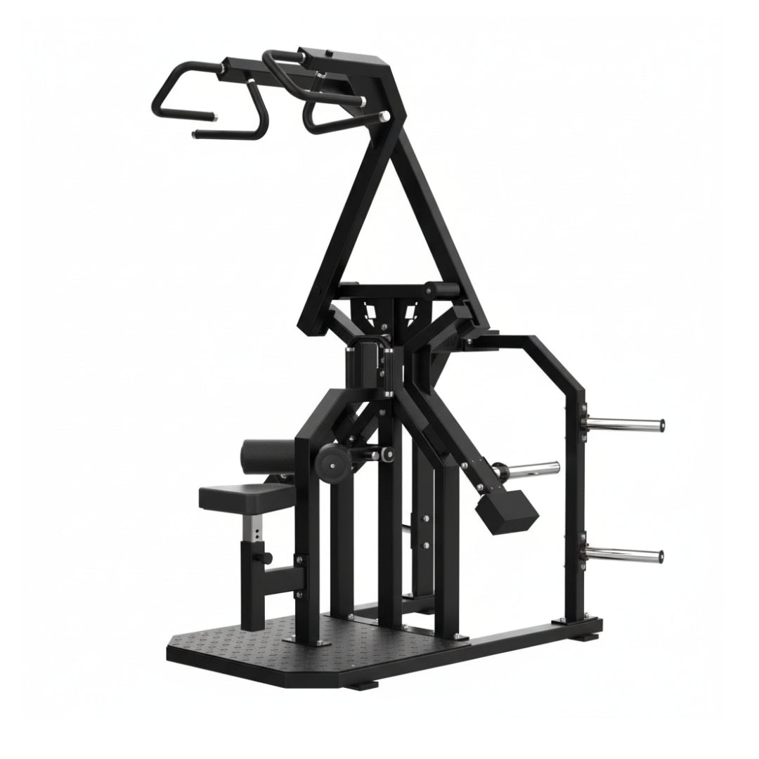Excel Rotary Lat Pulldown Machine | Plate Loaded Back Trainer