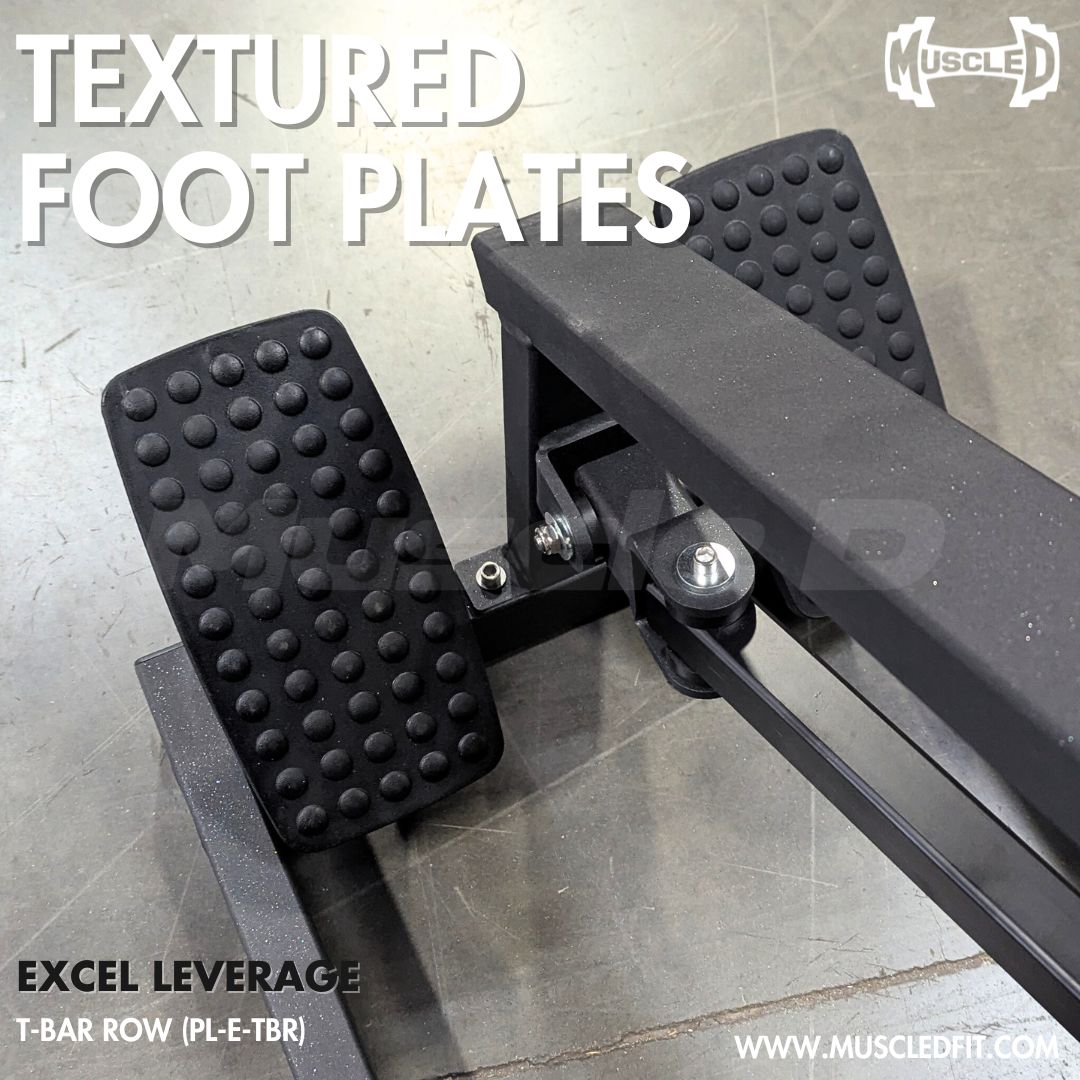 Textured Foot Plates for Superior Stabilization