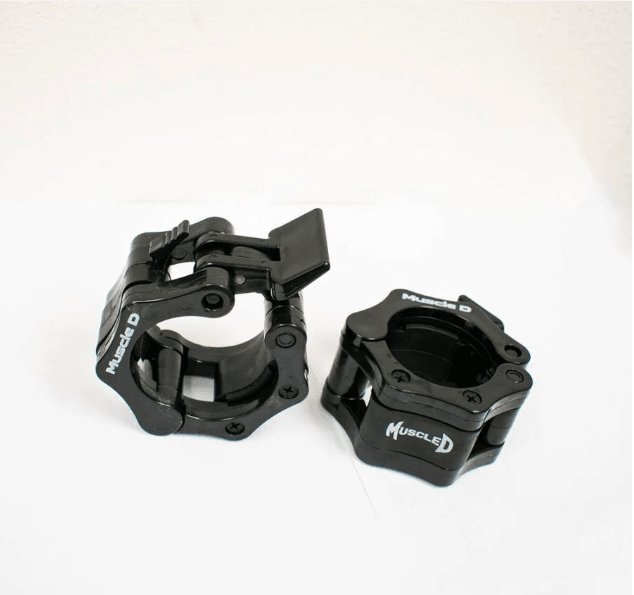 Power Cage Complete Weight Set - Muscle D Fitness - Commercial Squat Rack - Functional Pull-Up Bar - 10 Weight Storage Pegs - Power Rack