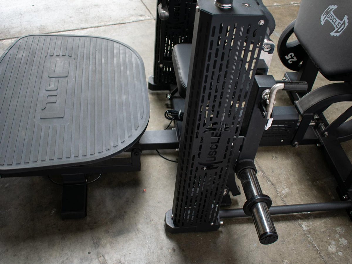 Motorized Hip Thruster with Adjustable Foot Pad and Back Pad