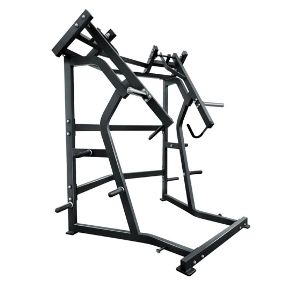 muscle d fitness commercial plate loaded excel leverage black jammer machine