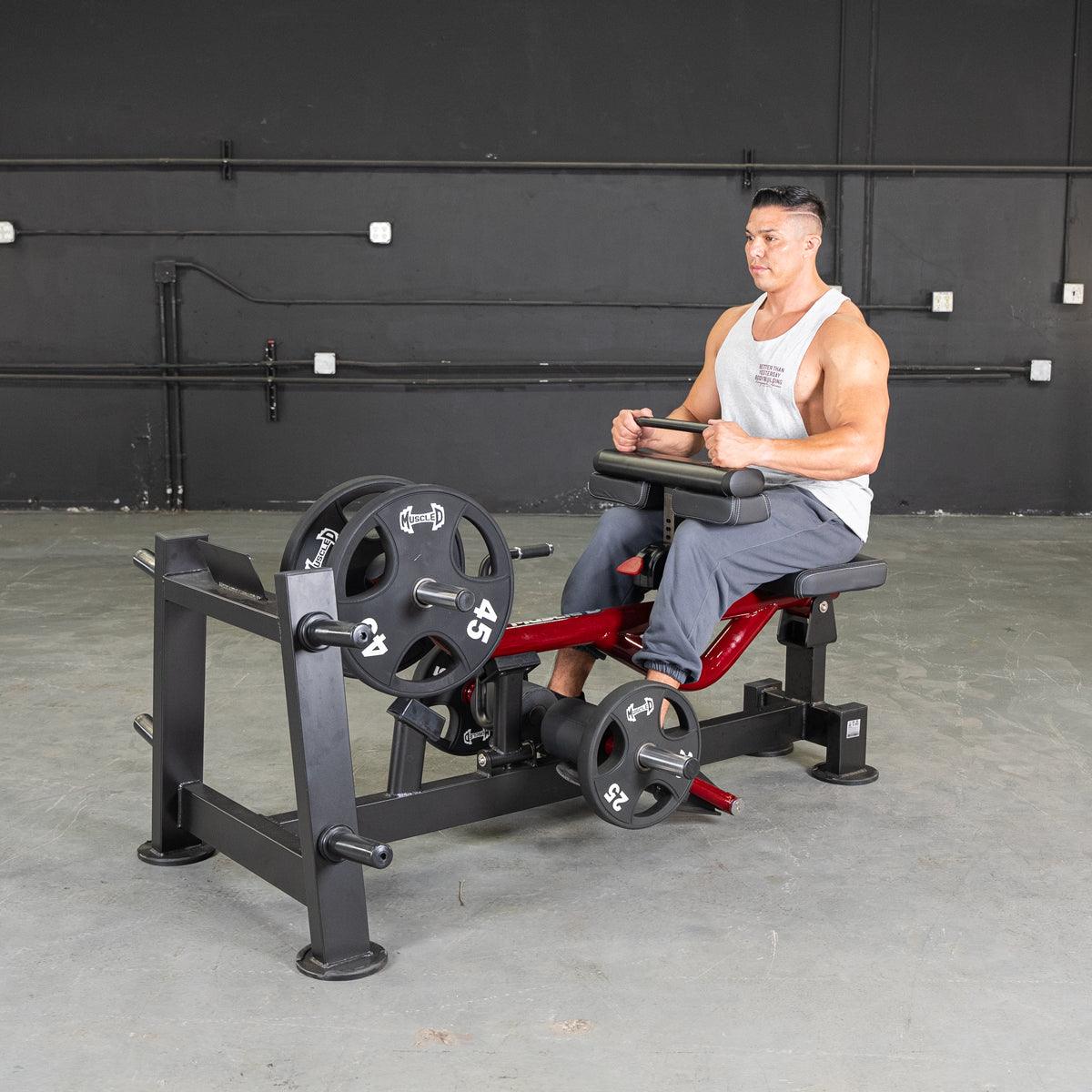 Power Leverage V2 Seated Calf / Tib - Muscle D Fitness