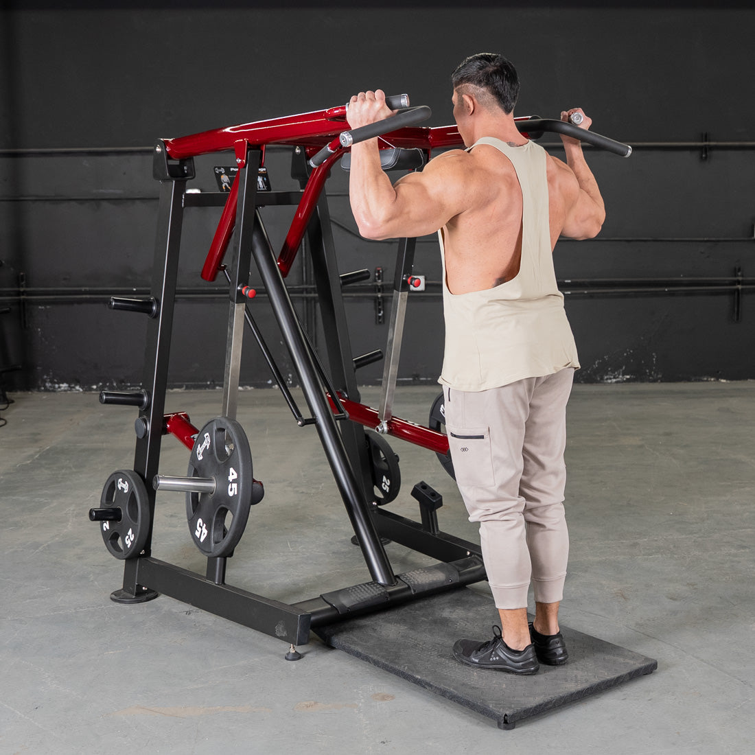 Iso Laterlal Viking Press calf raise combo