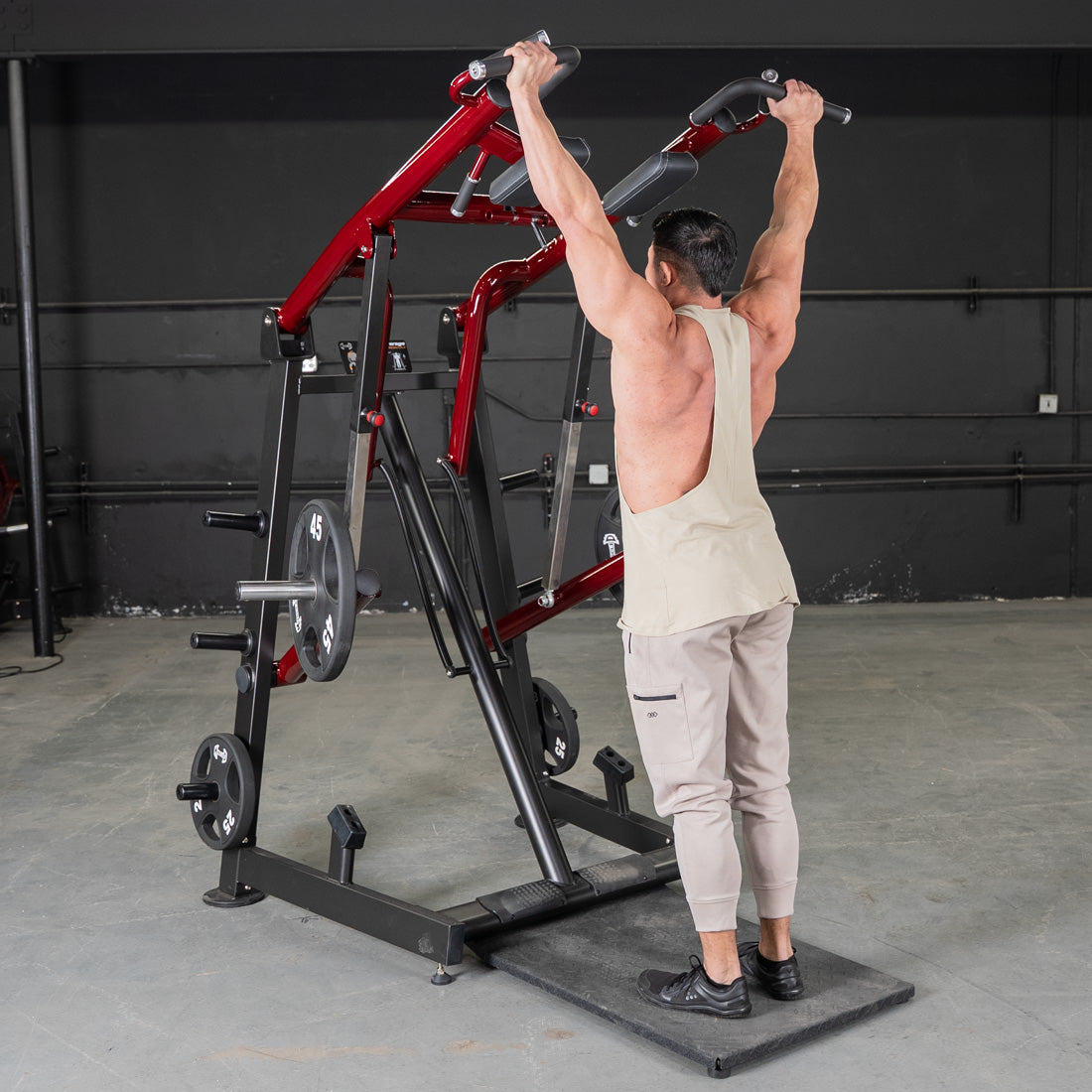 Iso Laterlal Viking Press calf raise combo