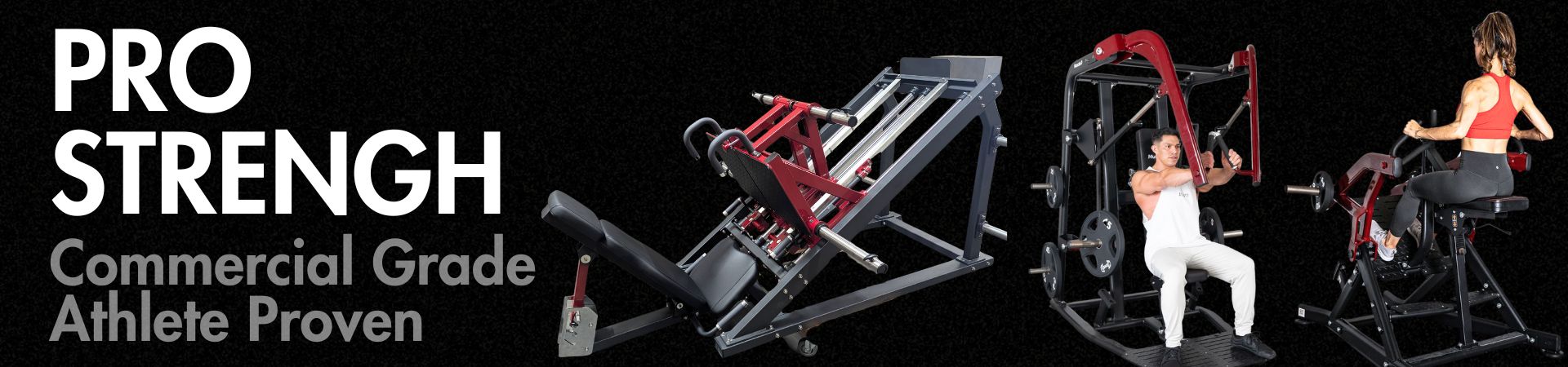 muscle d fitness commercial plate loaded pro strength line collection banner