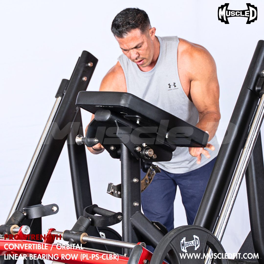 Quickly Convert from Bent Over to Chest Supported Rows