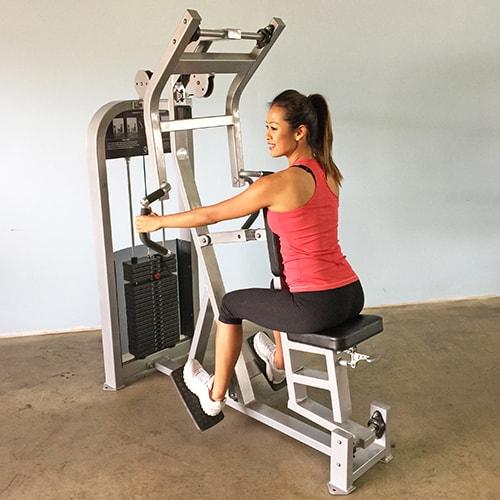 Classic Seated Row with model