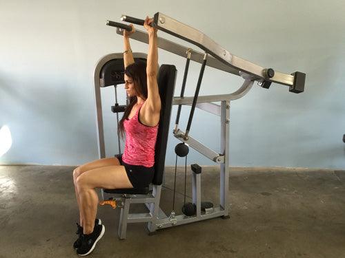 Classic Shoulder Press with model