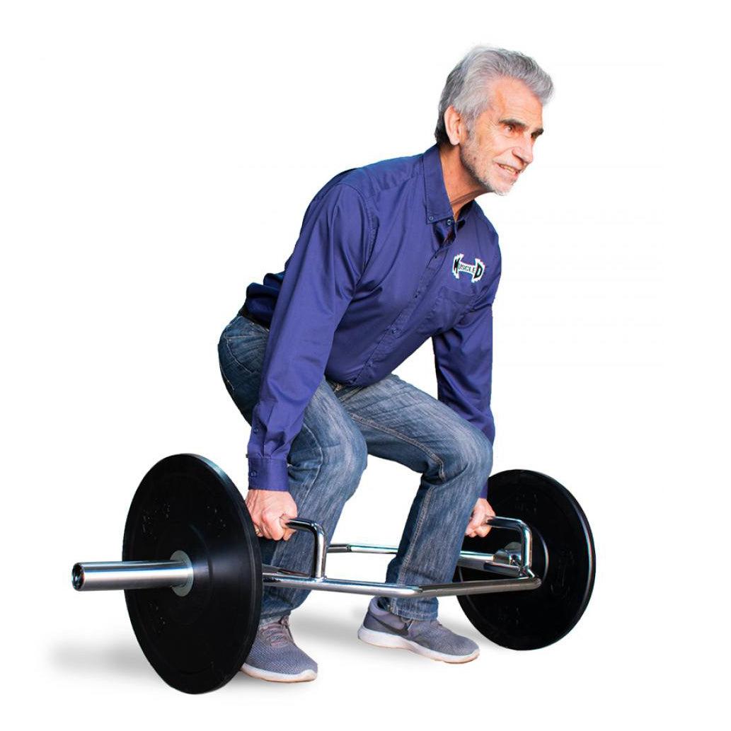 Barra Trap Peso Muerto Olimpico Con Barra Barra Marsmade Cap