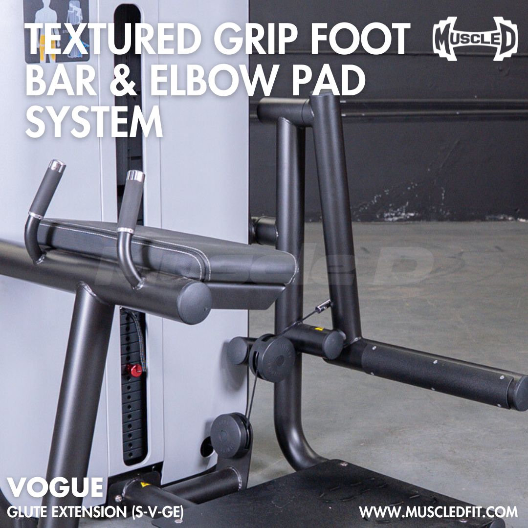 Textured Grip Foot Bar & Elbow Pad System