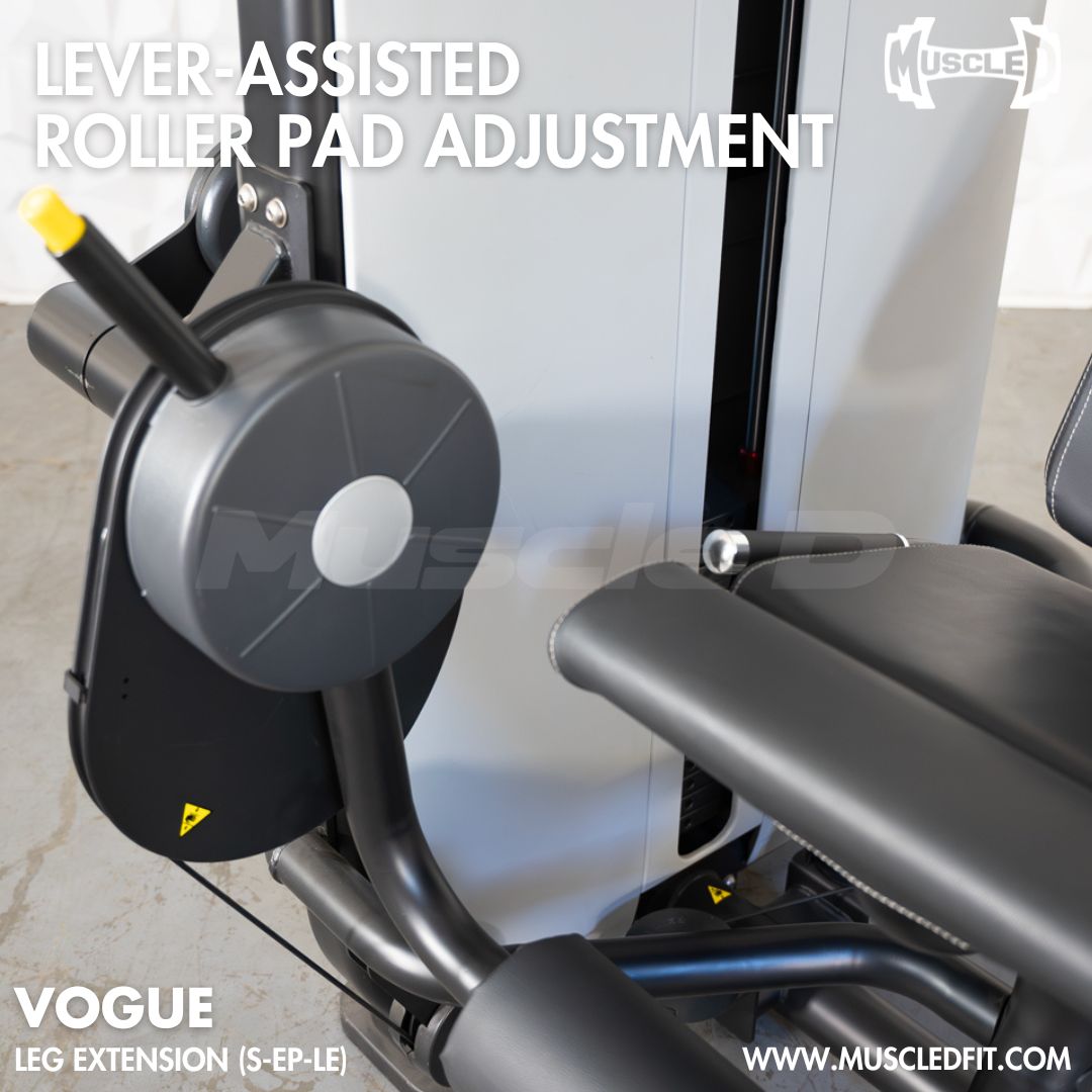 Lever-Assisted Roller Pad Adjustment