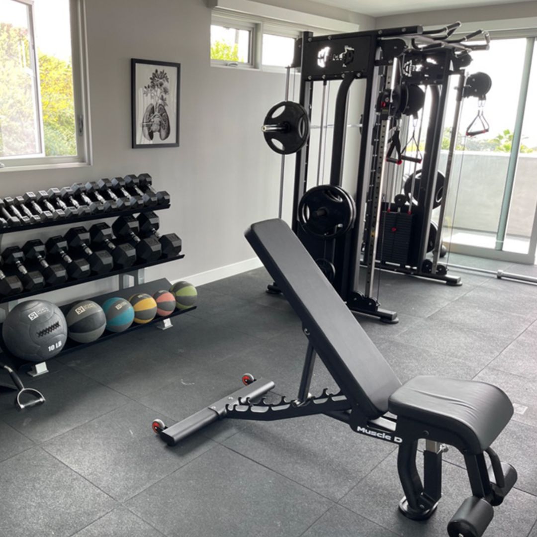 muscle d professional gym installation project
