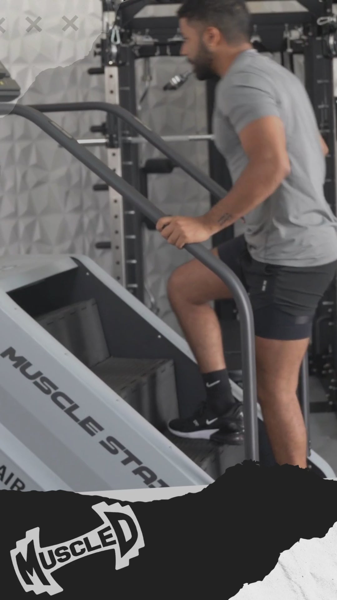 Commercial Stair Climber - LED Screen video