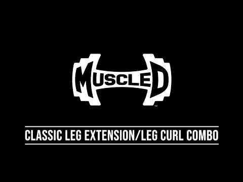 Dual Function Leg Extension/Seated Leg Curl Combo video