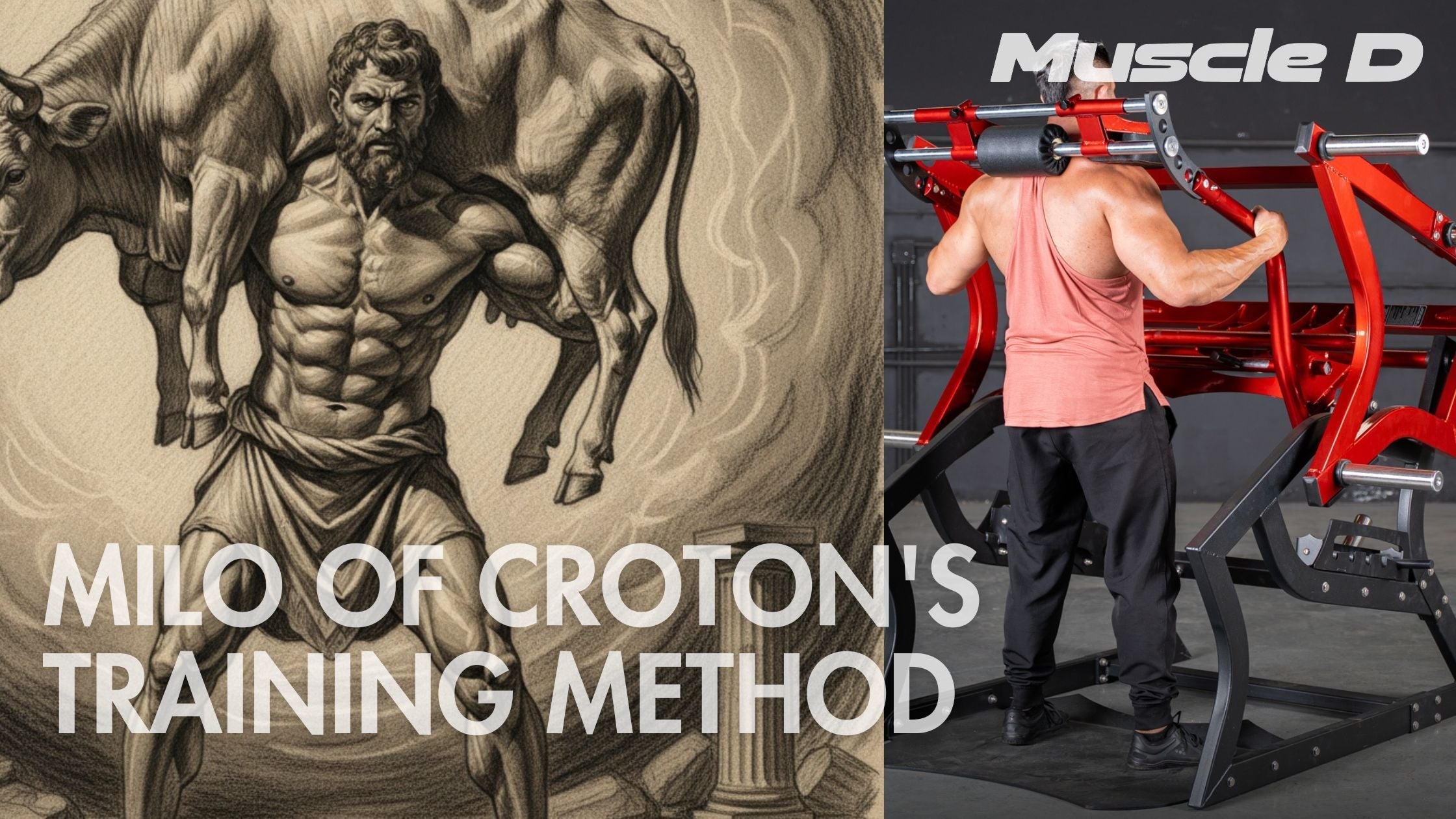 Get MuscleD w/ Progressive Overload: Milo of Croton's Training Method