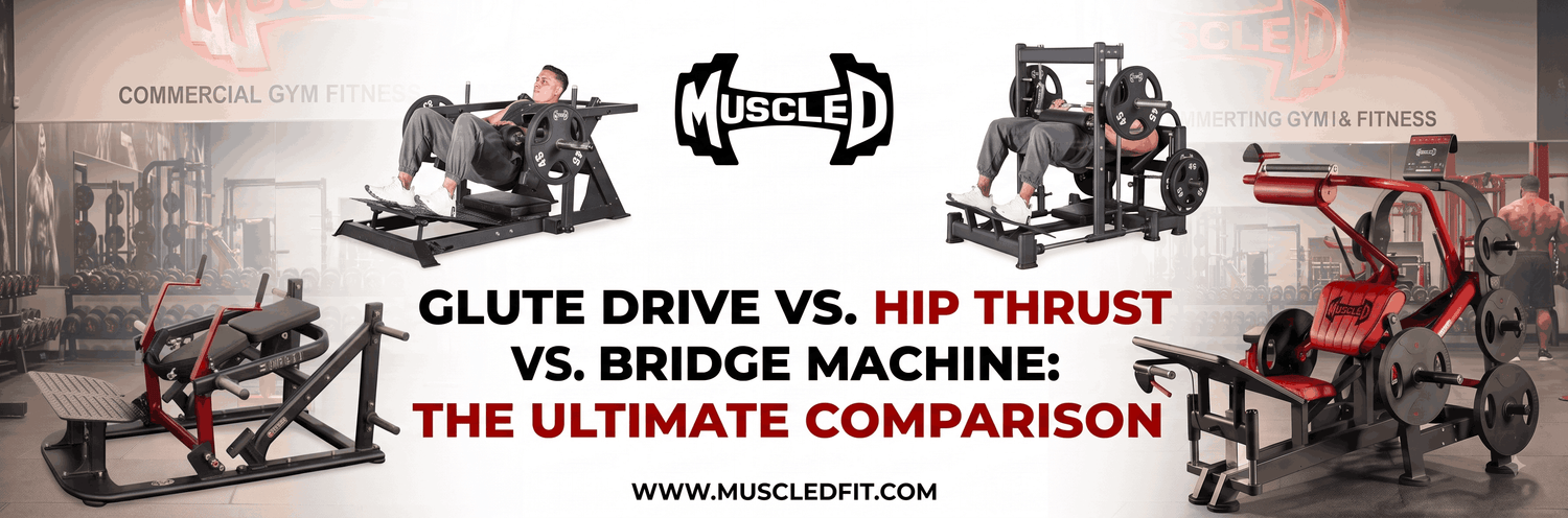 Glute Drive vs. Hip Thrust vs. Glute Bridge
