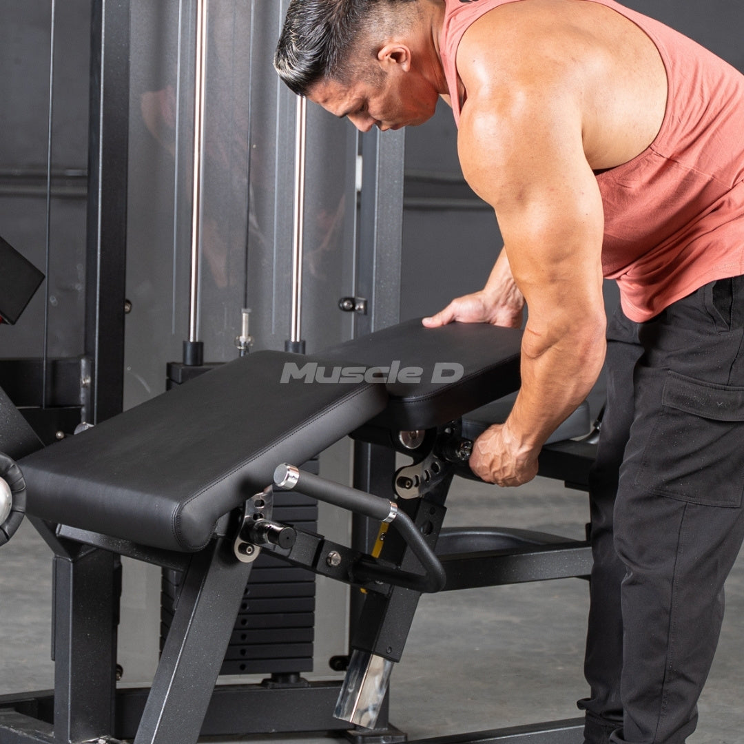 Classic V2 Leg Extension / Prone Leg Curl Combo – Muscle D Fitness