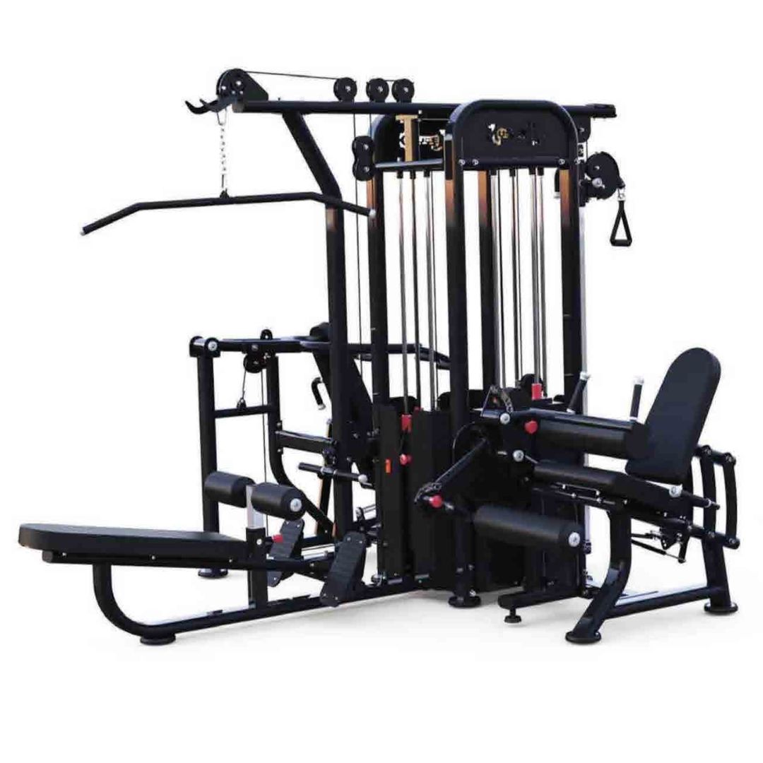 muscle d fitness black 4 stack compact multi gym 