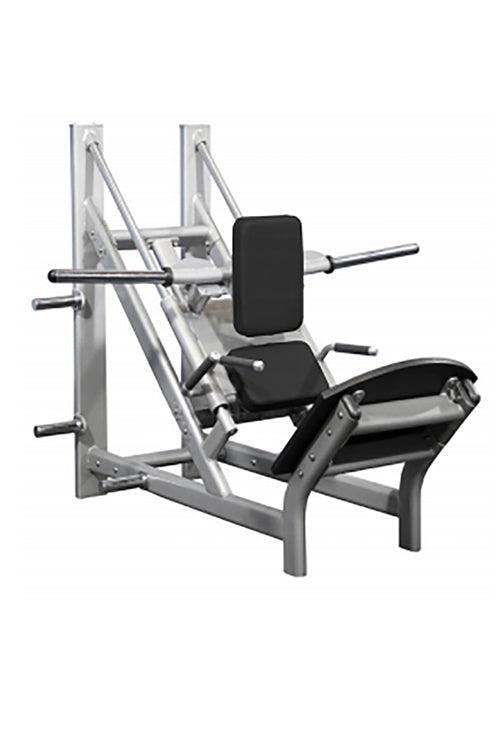 45 Degree Linear Calf Hack Machine Silver