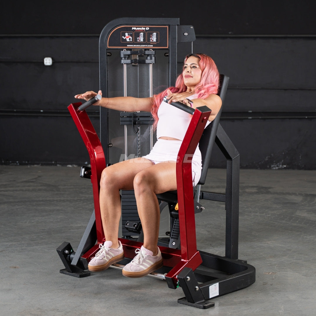Classic V2 Selectorized Chest Press | Muscle D Fitness Commercial Machine