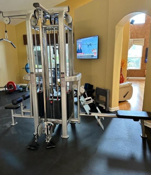silver four stack standard jungle gym 