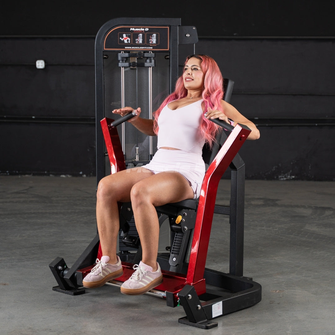 Classic V2 Selectorized Chest Press | Muscle D Fitness Commercial Machine