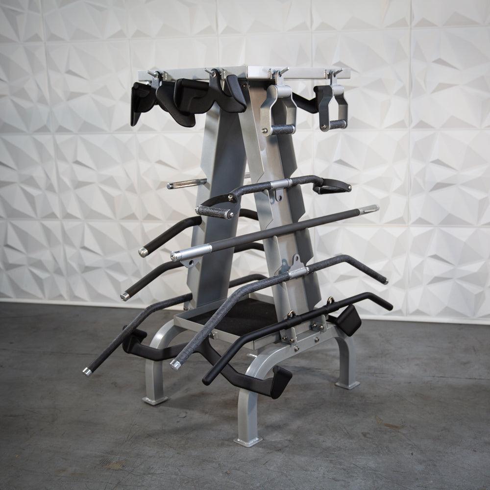 Accessory Rack - Muscle D Fitness - Sturdy Cable Attachment Storage (R