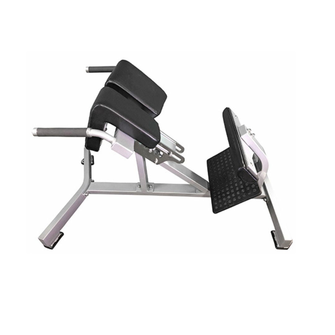 Back Extension Bench - Muscle D Fitness -  Premium Upholstery Lower Back, Roman Chair