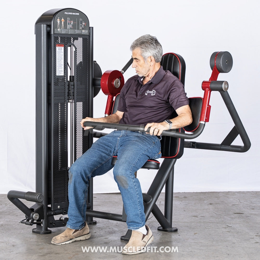Classic V2 Selectorized Pullover Machine | 200 lb Stack