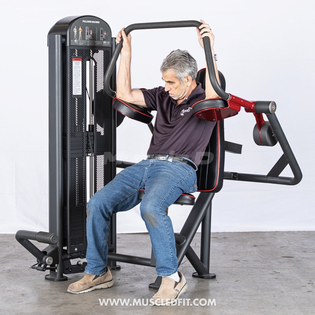 Classic V2 Selectorized Pullover Machine | 200 lb Stack