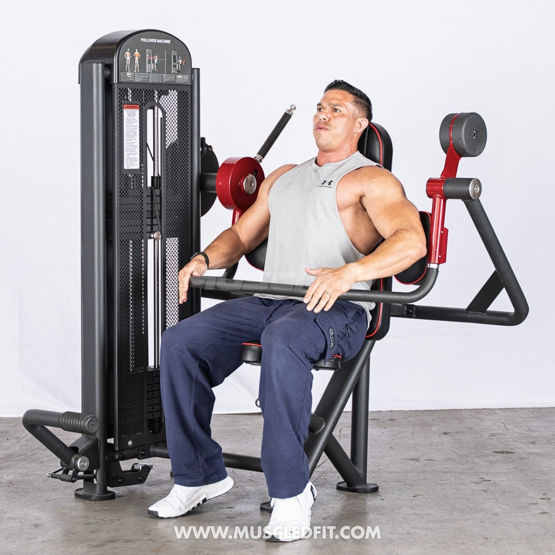 Classic V2 Selectorized Pullover Machine | 200 lb Stack