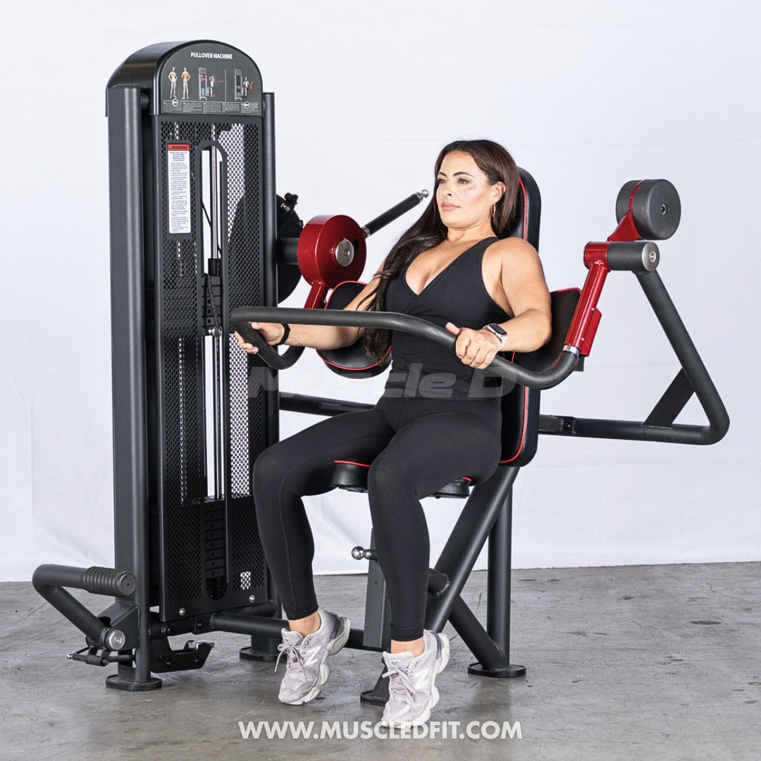 Classic V2 Selectorized Pullover Machine | 200 lb Stack