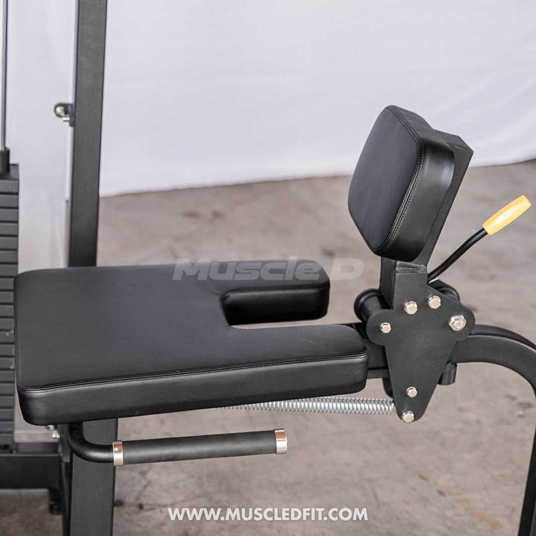 Muscle D Fitness Classic V2 Selectorized Seated Calf Machine