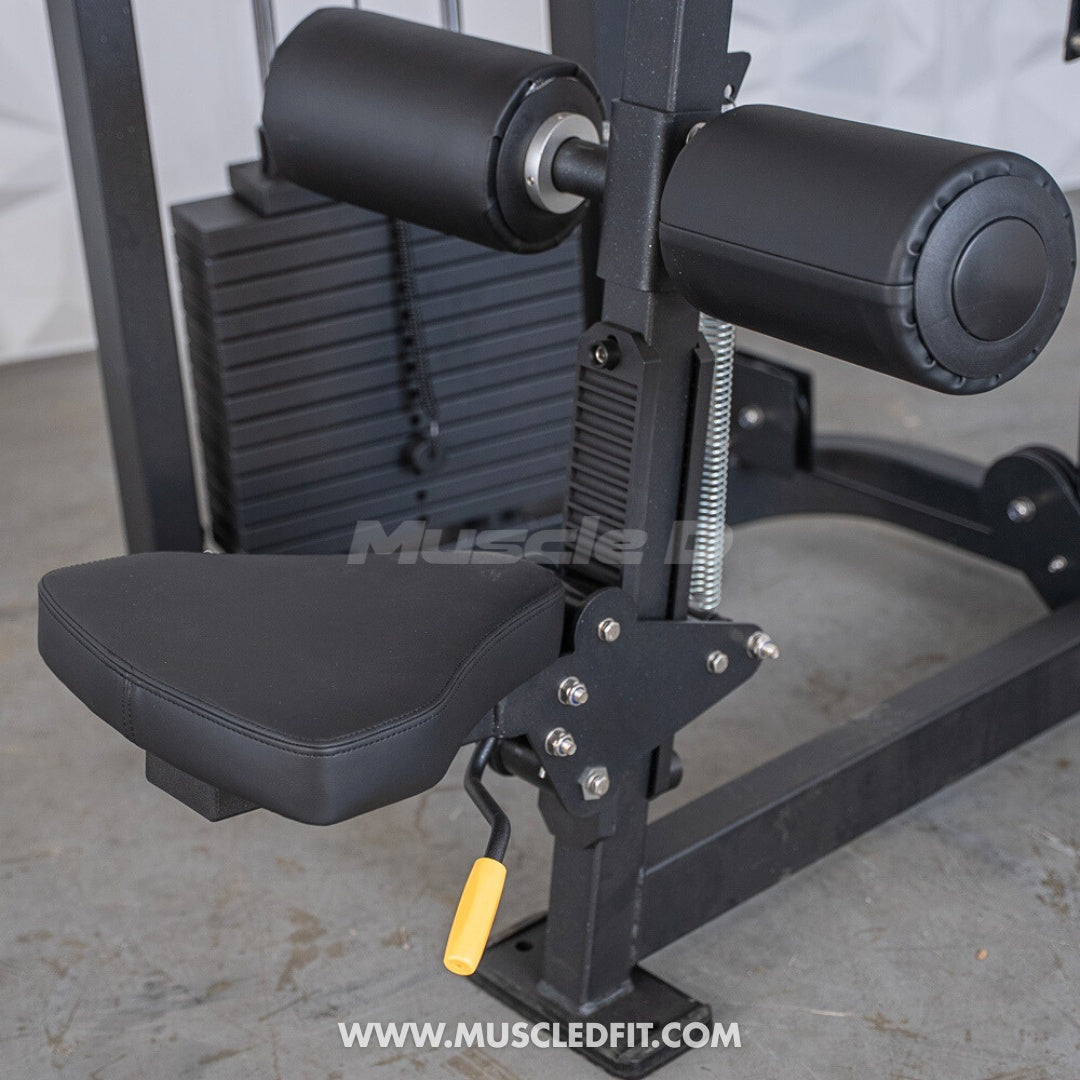 Classic V2 Selectorized Seated Lat Pull Machine – Muscle D Fitness