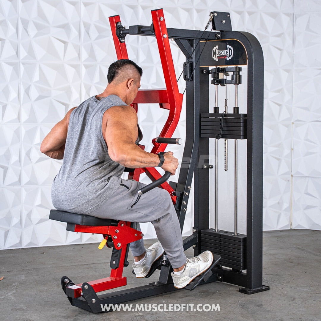 Classic V2 Selectorized Seated Row Machine – Commercial Grade, Multi-Grip