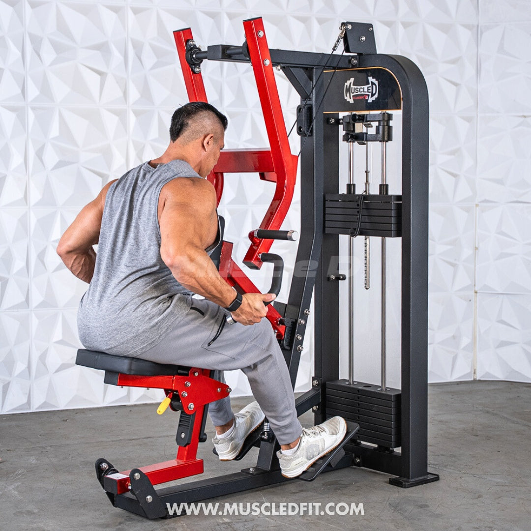 Classic V2 Selectorized Seated Row Machine – Commercial Grade, Multi-Grip