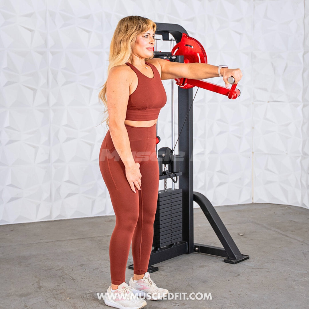 Classic V2 Selectorized Standing Lateral Raise Machine