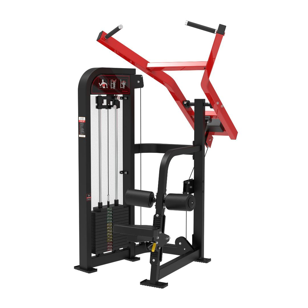 Classic V2 Selectorized Seated Lat Pull Machine – Muscle D Fitness